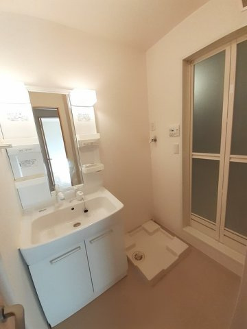 ピノカーサの洗面所