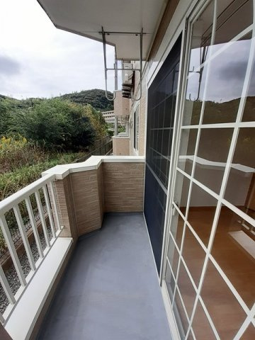 サンライズＢのバルコニー