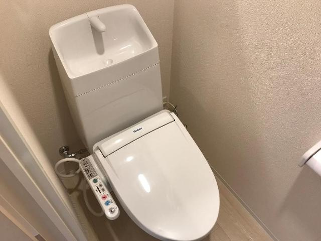 スカイハイム桜Ⅱのトイレ|シャワー付トイレ
