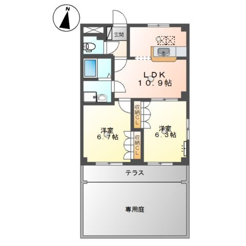 メゾン・エトワールの間取り