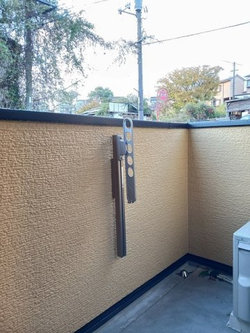 エクラスのバルコニー