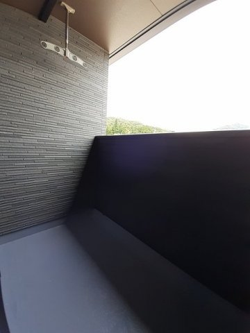ウィルⅡのバルコニー