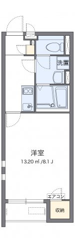 クレイノソレーユ　シャルダンの間取り|代表的な間取のため実際の間取とは異なる場合があります