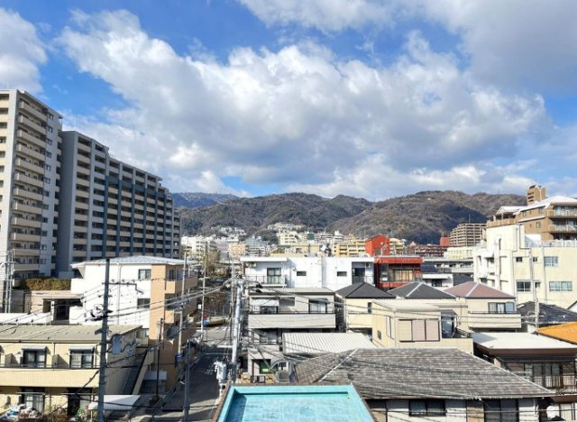 ルネ本山南の展望|最上階につき眺望良好