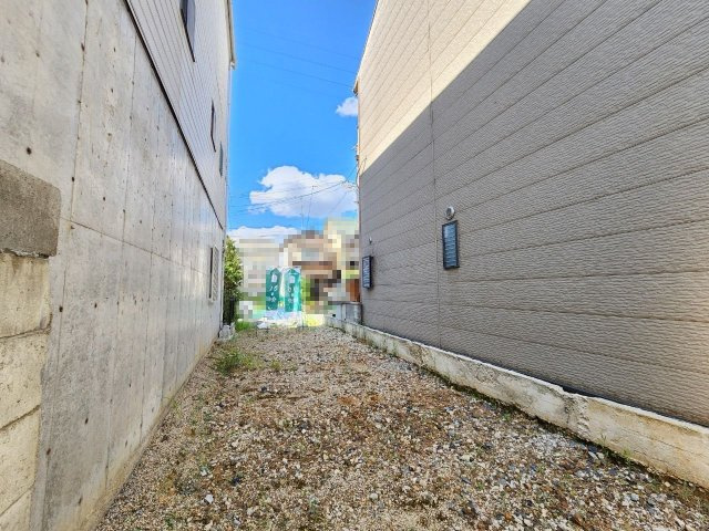 向日市寺戸町七ノ坪の外観|奥行の長い地形です。