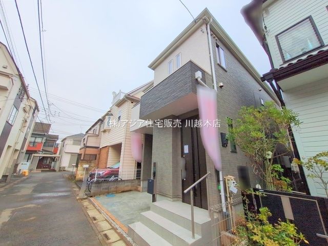 月々8万円台～　新築戸建　富士見市鶴瀬西3丁目Ⅳの前面道路含む現地写真|前面道路約4.0ｍ公道