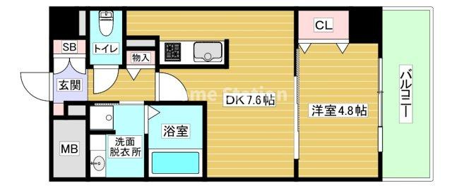 【間取り】 | フォルテ福島