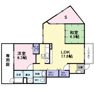 【間取り】 | サンリットスクエア