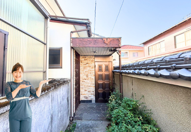 道後今市でおひとり様戸建♪の外観|外観も気になるポイント
