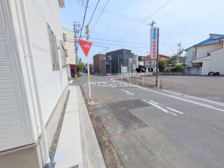 【前面道路含む現地写真】 | 名古屋市南区六条町4丁目36-2【仲介手数料無料】新築一戸建て　2号棟