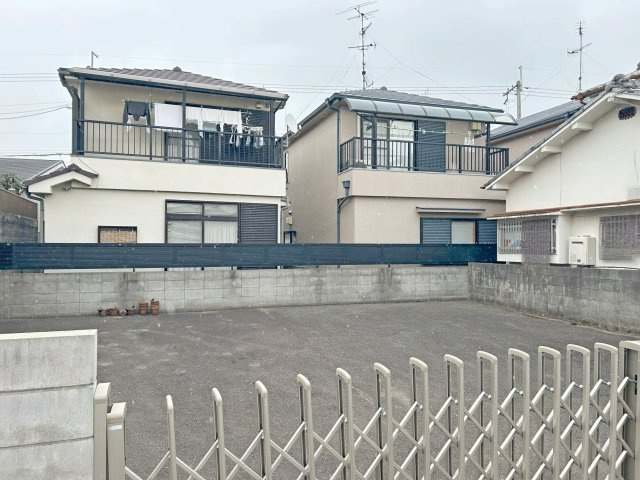 箕面市桜井1丁目建築条件無売土地の外観|現地で撮影した土地写真です。
