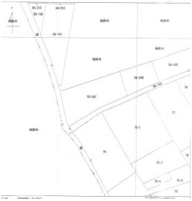 【土地図】 | 三種町浜田太平・土地