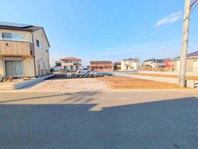 入間市扇台6丁目・全2棟　新築一戸建　1号棟　の外観|建築中写真(2025年1月23日撮影)