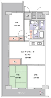 【間取り】 | 岩槻スカイハイツ　