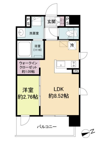 Live Flat塚本新北野の間取り
