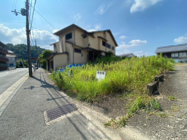 京都市左京区北白川上池田の外観|現況：更地です