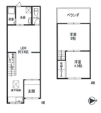 高槻市西五百住町　中古テラスハウスの画像