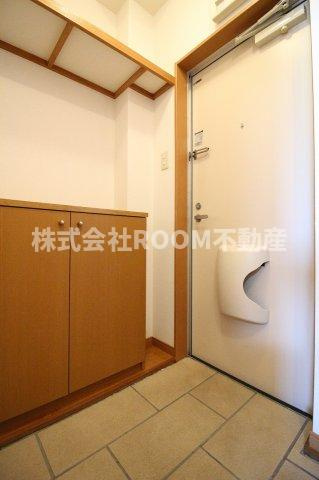 ウィズMⅠ・Ⅱの玄関|ゆったりとした玄関です