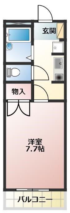 萌黄館　Aの間取り