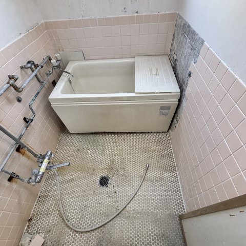 サンハイツかどやの浴室