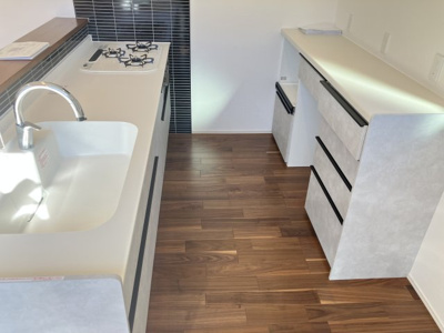 【キッチン】 | 新築住宅　高知市鴨部高町　西棟