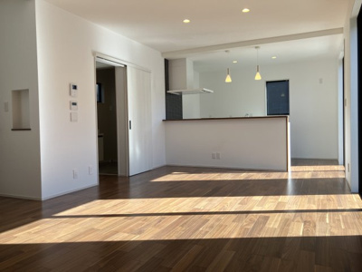 【居間・リビング】 | 新築住宅　高知市鴨部高町　西棟