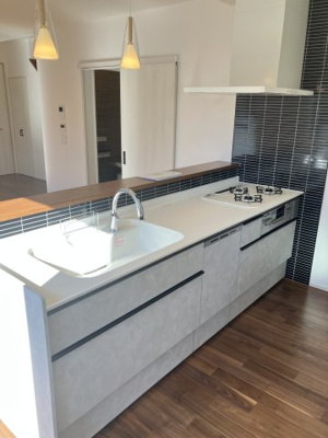 【キッチン】 | 新築住宅　高知市鴨部高町　西棟