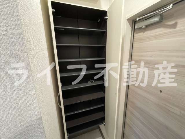 ラフィーネクローバーⅡの収納|専用の収納スペースです