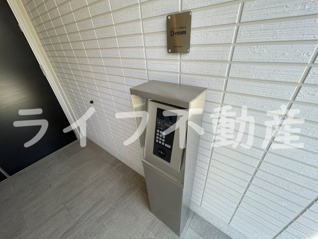 ラフィーネクローバーⅡのエントランス|建物の内部です