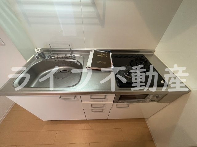 エクレール上小阪のキッチン|きれいなキッチンです