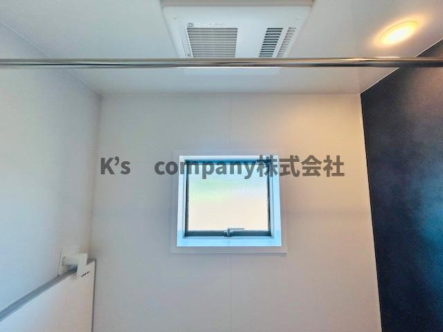 茅ヶ崎市堤　築未入居戸建　の設備|浴室乾燥機能で雨の日の洗濯にも便利です☆