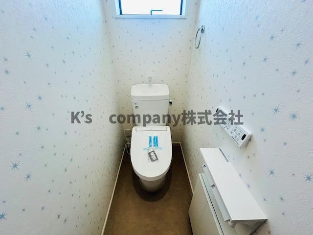 茅ヶ崎市堤　築未入居戸建　のトイレ|清潔感のあるトイレです☆