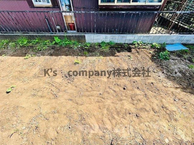 茅ヶ崎市堤　築未入居戸建　の庭|日当たりの良い専用庭があります☆