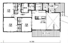 茅ヶ崎市堤　築未入居戸建　の間取り|3LDK☆