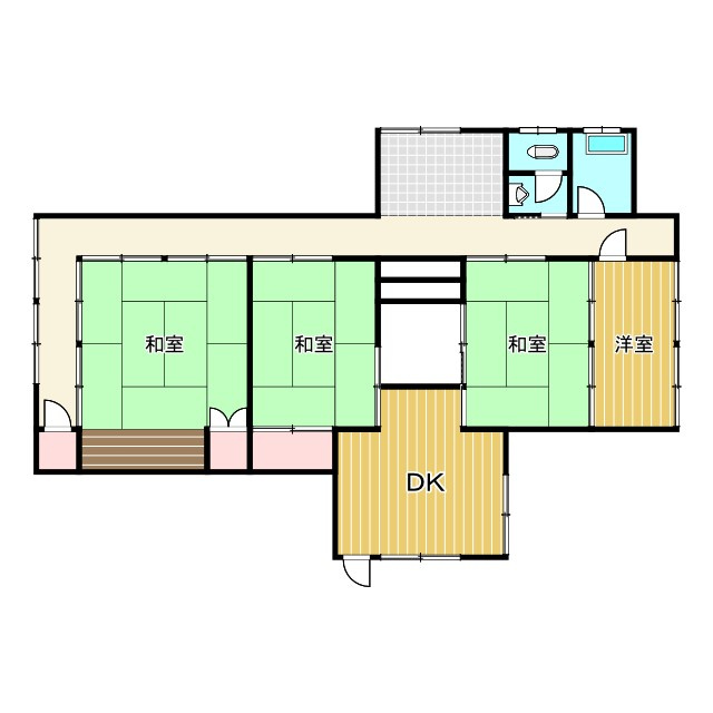 中古戸建の間取り