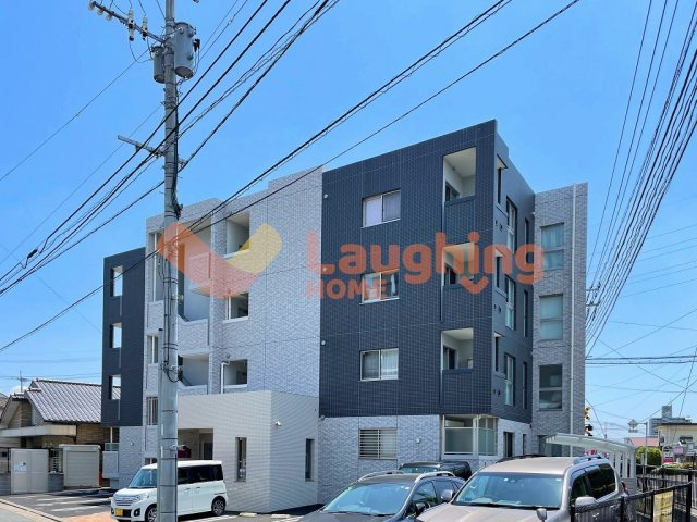 久留米市津福本町の賃貸マンションの外観|落ち着いた雰囲気の外観です