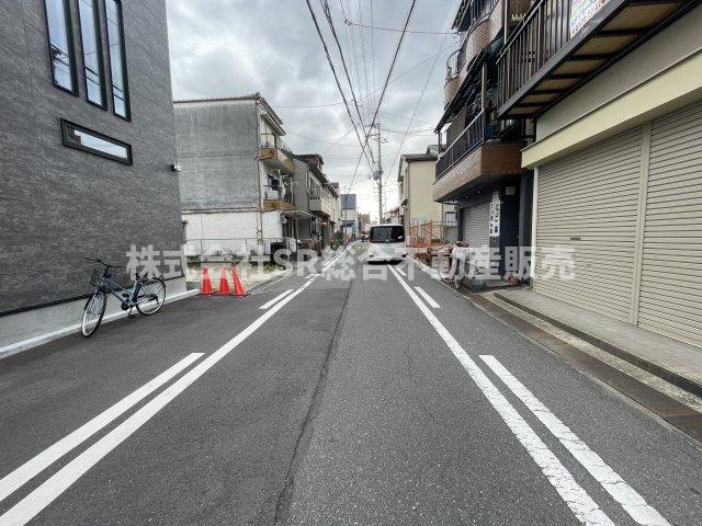 菱江6丁目中古戸建の前面道路含む現地写真|前面道路含む現地写真です