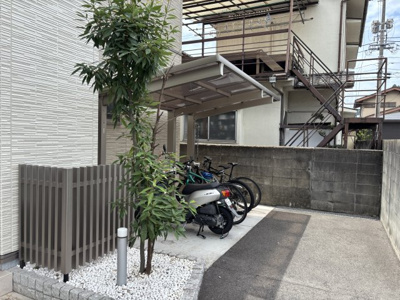【その他】 | Rare Maison | 屋根付き駐輪場