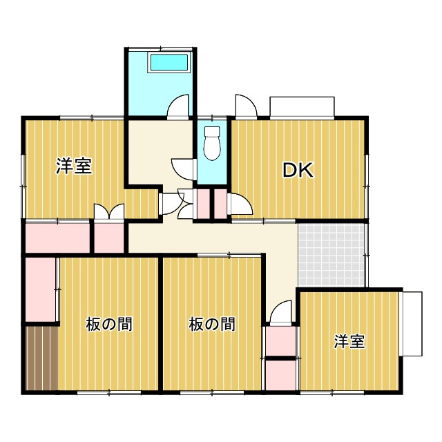 中古戸建の間取り