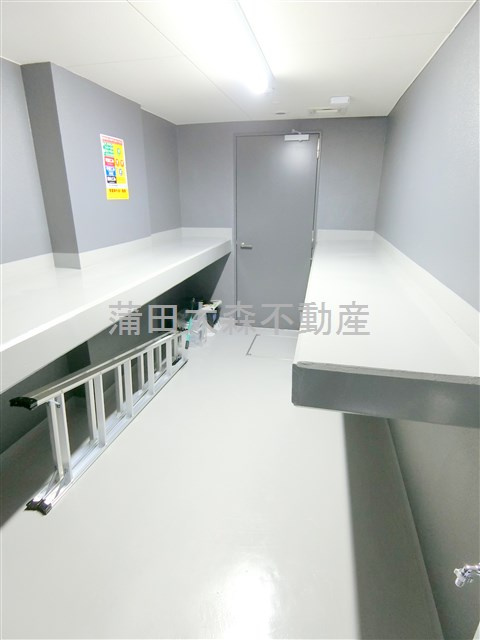 シーズンフラッツ蒲田のその他共用部分|曜日時間関係なくゴミ出し可能な敷地内ゴミ捨て場