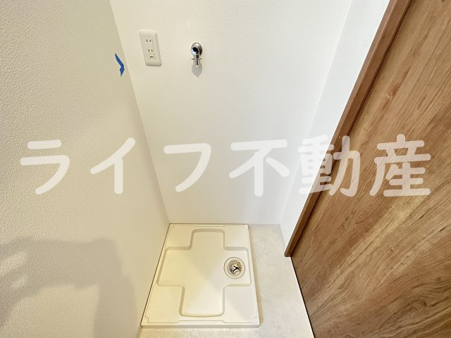 ソラーナ弥刀の洗面所|ゆったりとスペースのある洗面所