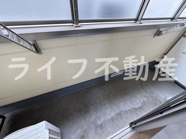 ソラーナ弥刀のバルコニー|広々としたバルコニーです