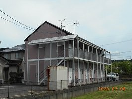 レオパレスやすらぎの外観|きれいな外観です