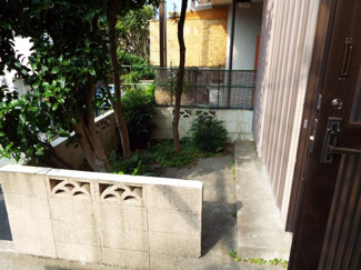 【庭】 | 長田区上池田貸家
