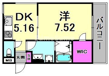 AILE南塚口の間取り