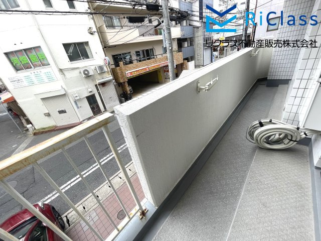 グランドプラザ神戸パートⅡのバルコニー|陽当たり良好なバルコニーです