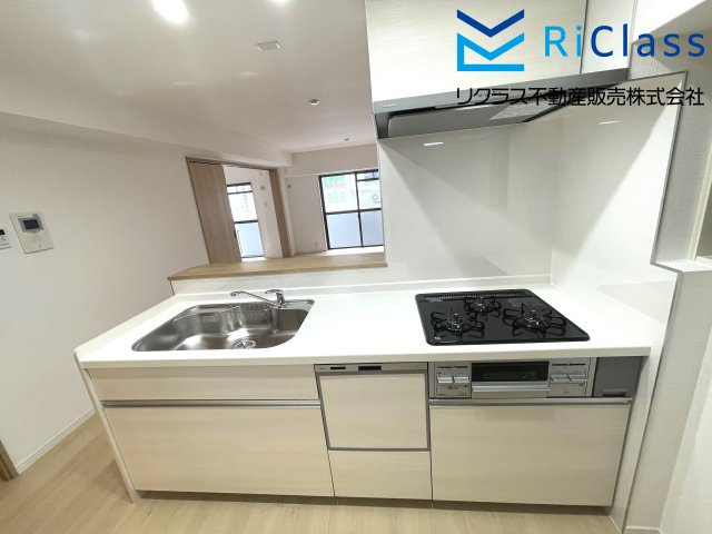 グランドプラザ神戸パートⅡのキッチン|キッチンでお料理をお楽しみください