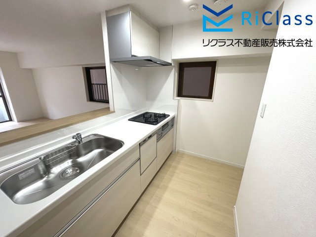 グランドプラザ神戸パートⅡのキッチン|お料理しやすいキッチンです