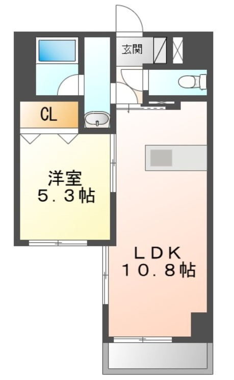 エスコパークヒルズ問屋町の間取り