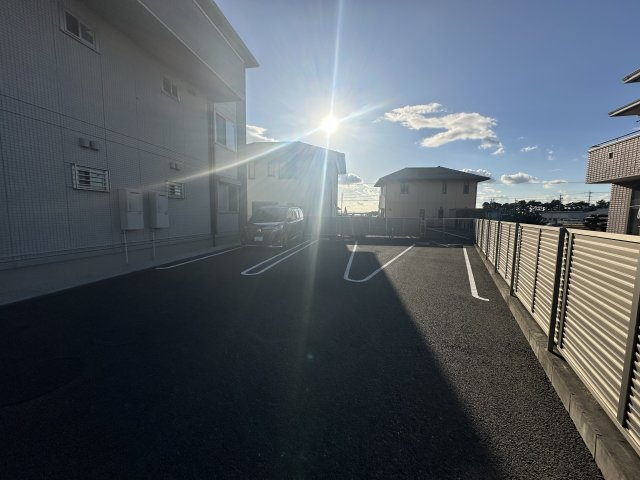 花月の駐車場